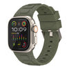 Cinturino URAKANO in FKM per Apple Watch con Fibbia in Titanio e super resistente - Verde