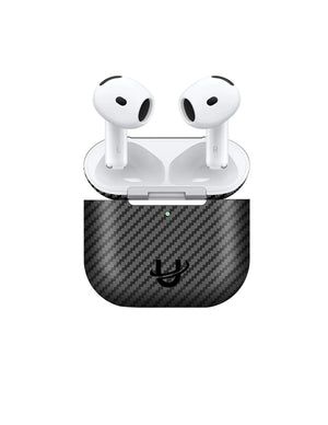 Custodia AirPods 4 in Fibra di Carbonio URAKANO – Ultra resistente, super leggera, effetto premium