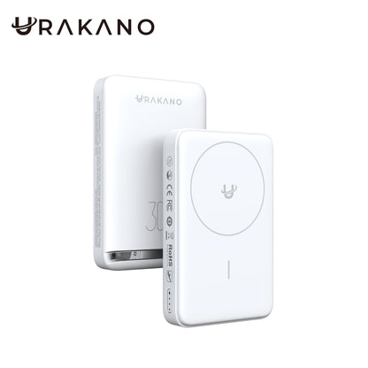 URAKANO POWER BANK MAGPOWER Qi2 10.000 mAh MagSafe 15W - 30W