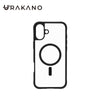 URAKANO ANTI-SHOCK CASE FROSTED per iPhone 16 Plus - Nero