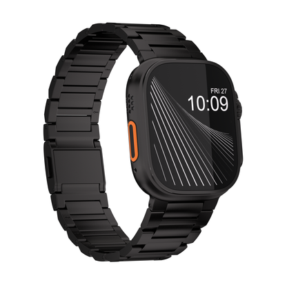 URAKANO Cinturino in Titanio per Apple Watch Ultra / Ultra 2 – 49mm – Chiusura Magnetica