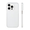 URAKANO Super SLIM Case per iPhone 15 / 15 Plus / 15 Pro / 15 Pro Max - Bianco Opaco